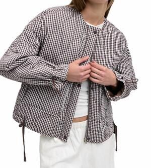 NEW MOD REF front patch pocket jacket in black